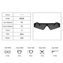 RBRARE Square Sunglasses Women 2023 Luxurious Siamese Sunglasses Women Triangle Vintage Sun Glasses For Men Lentes De Sol Mujer
