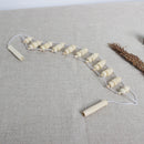 Wood Back Massage Roller Rope Pain Relief Back Puller Massager Strap Neck Shoulder Leg Arm Acupoint Body Self Relax Therapy