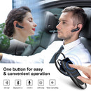 New Bee Bluetooth Headset V5.0 Kabellose Kopfhörer mit Mikrofon 24 Stunden Ohrhörer Mini Freisprecheinrichtung für iPhone Xiaomi