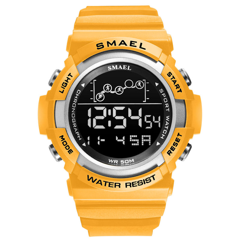 SMAEL Sports Digital Watch for Men Waterproof Clock Top Luxury Brand Military Watches Mens Dual Time Stopwatch Date Wristwatch