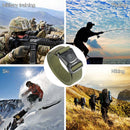 HSSEE Neuer taktischer Herrengürtel, rostfreie, harte Metallschnalle, Militär-Armee-Gürtel, Outdoor-Freizeitgürtel, Herren-Taillengürtel, Geschenk
