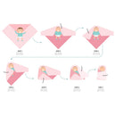 Kangobaby #My Soft Life# Fashion Newborn Muslin Swaddle Infant Wrap Baby Receiving Blanket Cute Babyroom Decor 100% Cotton