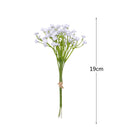 White Baby's Breath Artificial Flowers Real Touch Fake Gypsophila Faux Plants For Wedding Flower Bouquet DIY Floral Arrangement