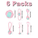 12Pcs Large Dog Toy Sets Chew Rope Toys for Dog Chewing Toys for Dog Outdoor Teeth Clean Toy for Big Dogs Juguete para Perros