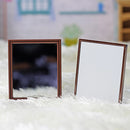 1Pcs 1/12 Dollhouse Miniature Accessories Mini Alloy Mirror Simulation Bathroom Mirror Model Toys for Doll House Decoration