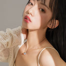 Thaya Color Light Bow Gift Necklace 925 Silver Bohemia Interesting Color Prism Necklace for Women Special Design Jewelry
