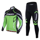 Hochwertiges Profi-Fahrradtrikot Langarm-Set Herren Fahrradbekleidung MTB Radsportbekleidung 3D Gepolstert Atmungsaktive Sportbekleidung Komplette Kits