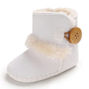 Cute Autumn Winter Infants Shoes Baby Girl Boy Bow Knot Baby Boots Casual Sneakers Non-slip Soft Soled Walking Shoes