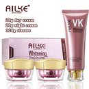 AILKE Lightening Face Cream, Antioxidant, Color Correction, Firming, With Sodium Hyaluronate, Clean Skin Facial Cream