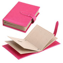 Ohrringe Schmuck Aufbewahrungsbox Halterung Ohrring Organizer Display Ständer Tragbare Schmucktasche Faltbare Buchform Leder Kreativ