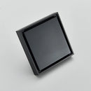 Rozin Brushed Gold Floor Drains 10*10cm Invisible Bathroom Floor Drain Matte Black Square Shower Deodorant Waste Drain Strainer