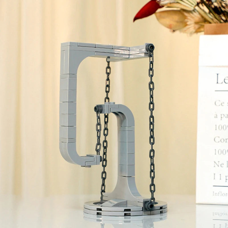Balance Frame Suspension Technique Anti-Gravity Tension Building Block Mechanics Structure Ornaments Diy Home Decorations