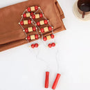 Wood Back Massage Roller Rope Pain Relief Back Puller Massager Strap Neck Shoulder Leg Arm Acupoint Body Self Relax Therapy