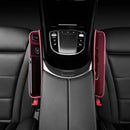 Leather Car Seat Gap Slot Storage Box Case Drop Stop Plug Filler Crevice Phone Holder Front Between Seat Organizer Accessories