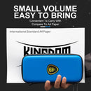 Kingdom Micro Lure Fishing Tackle Box 155g PVC Material Fishing Hooks Accessories Spoon Bait Collection Bag Waterproof Boxes