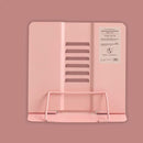 MINKYS Foldable Morandi Color Metal Book Holder Stand For Reading Adjustable Books Stand Kawaii School Office Stationery