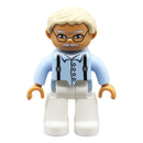 Big Size Action Figures City Princess Policemen Family Building Block Doll Character Accessory Assembly Toys for Children Gift