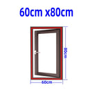 Inset Window Screen Mesh, Air Tulle Adjustable Summer Invisible Anti-Mosquito net Fiberglass Removable Washable Customize Screen