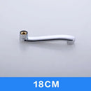 1PCS Stainless Steel Faucet Pipe Basin Water Tap Spout extension Tube Sink Outlet Tube Bathroom Kitchen Faucet Replacement Parts