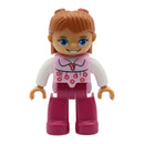Big Size Action Figures City Princess Policemen Family Building Block Doll Character Accessory Assembly Toys for Children Gift