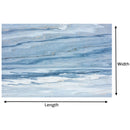 PVC Self-Adhesive Waterproof Mural Wallpaper Modern Simple Blue Marble 3D Floor Tiles Wall Paper Bathroom Kitchen 3 D Home Decor