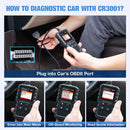 LAUNCH X431 CR3001 ALL OBD2 Scanner Car Diagnostic Tools Auto Read and Clear Fault Reader Engine Check Free Update pk ELM327