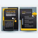 Personalisierte Flyer DIN A5, A6 versandkostenfrei 130g/m² Papier bedruckte Posterfarbe Werbeflyer Poster doppelseitig