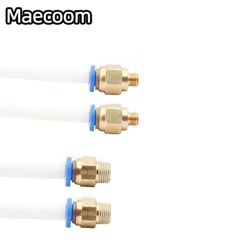 Maecoom 5M 10M PTFE Tube PiPe For V5 V6 J-head Hotend Bowden Extruder 3D Printers Parts 1.75mm 3mm Filament ID 2mm 3mm 4mm Tube