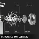 SucceBuy 122Kg/H Heavy Duty Electric Meat Mincer Grinder  Max Powerful Home Portable Sausage Stuffer Meat Mincer Food Processor