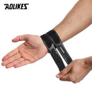 AOLIKES 1 Stück dünne Fitness-Handgelenkbandagen, Bandage für Basketball, Badminton, Tennis, Ausrüstung, Handgelenkstütze, Karpaltunnel