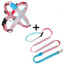 Matching Hands Free Running Dog Harness And Leash Set Training Designer Stylish Pink Dog Strap Harness Lead Retractable Walking