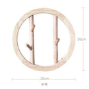 Wood Wall Hooks Decorative Clothes Hanging Hook Crochet Nordic Wooden Cloth Holder Organizer Hangers for Home Hotel Dorm Decor