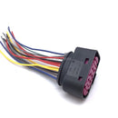 2 X For Audi VW Skoda Seat Xenon Headlight 14 Pins Plug Connector With Wire Cable 1J0973737 / 1J0 973 737