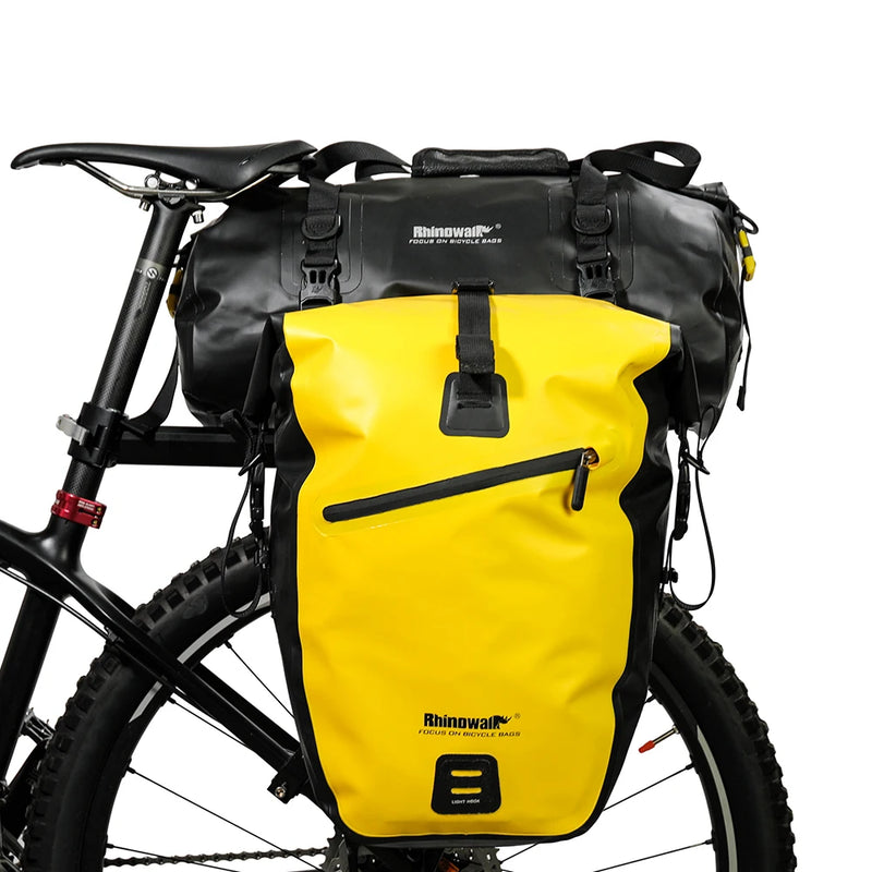 Rhinowalk Bike Bag 20-30L Waterproof Multi-Purpose Large Capacity Cycling Storage Receive Packages In Bicycle Parts