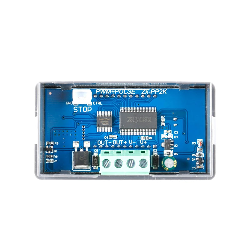 ZK-PP2K PWM DC 3.3~30V 12V 24V Motor Speed Controller regulator 8A 150W Adjustable LED Dimmer Pulse Frequency Duty Ratio