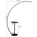 Nordic Dimmbare RGB CCT Fernbedienung Stehlampe Moderne LED C Angelstehleuchte Eck-Lese-Stehlampen Mit Tisch