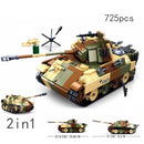 Sluban Normandy Landings Ww2 Military Vehicle Bunker Artillery Building Blocks Germany UK US World War I Ii Army Tank Plane Sets