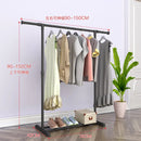 Double Pole Floor Drying Rack Balcony Folding Stainless Steel Home Furniture indoor Clothes Hanger Retractable Simple Coat Rack