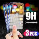 3Pcs Tempered Glass for T-Mobile REVVL V+ V Plus 5G Screen Protector Toughened Glass Shield 9H Full Clear