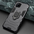 KEYSION Shockproof Case for Samsung A12 A22 A72 A52S 5G A73 A53 A33 A23 A13 Ring Stand Phone Back Cover for Galaxy M52 M32 M62
