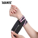 AOLIKES 1 Stück dünne Fitness-Handgelenkbandagen, Bandage für Basketball, Badminton, Tennis, Ausrüstung, Handgelenkstütze, Karpaltunnel
