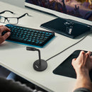 FIFINE Mini USB Mikrofon für Diktate. Desktop Plug&amp;Play Mikrofon für Computer, Laptop, PC. Für Konferenzen, Gaming, Streaming.