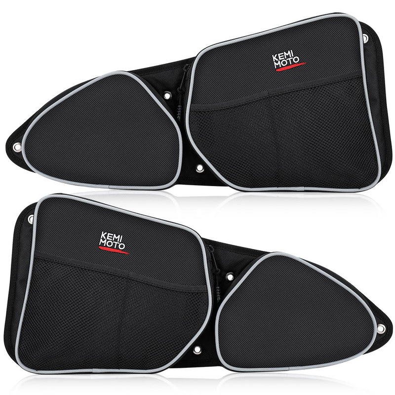 UTV Passenger Driver Side Door Bag Storage Bag Knee Pad Compatible with Polaris RZR XP/XP4 1000 900 XP 4 Turbo S 2014-2023