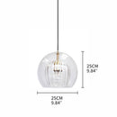 Nordic restaurant lights glass chandelier kitchen bar office coffee shop creative lamp bedroom bedside staircase hanging lights