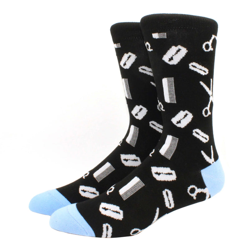 2024 New Hiphop Cotton Men Socks Harajuku Happy Funny animal Flamingo penguin chili Dress Socks for Male Wedding Christmas Gift