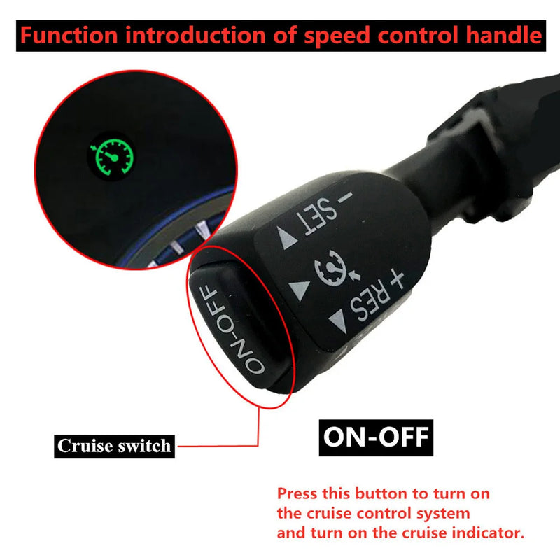 Cruise Control Switch 84632-0F010 84632-34011 84632-34017 84632-08021 for Toyota Corolla Auris Yaris Hybrid Verso Avensis