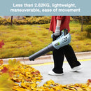 WORKPRO 20V Cordless Leaf Blower Cordless Variable Speed Air Blower For Leaves,Dust,Snow Blowing Garden Power Tools Cleaner