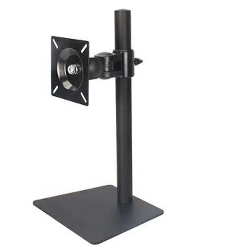 DL-AOC1 10"-27" 25" height adjustable 8kg metal base monitor desktop stand single screen holder