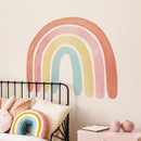 Regenbogen-Himmel Wandaufkleber für Kinderzimmer Selbstklebende PVC-Tapetenaufkleber Kunst Wandbilder Heimdekoration Kindergarten Babyzimmer