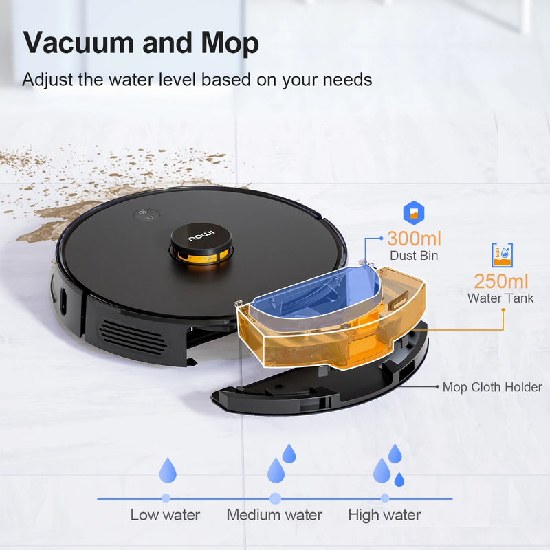 IMOU Robotic Self-empty Vacuum Cleaner Robot Sweeper Aspirador Friegasuelos Home Appliance Fast Shipping
